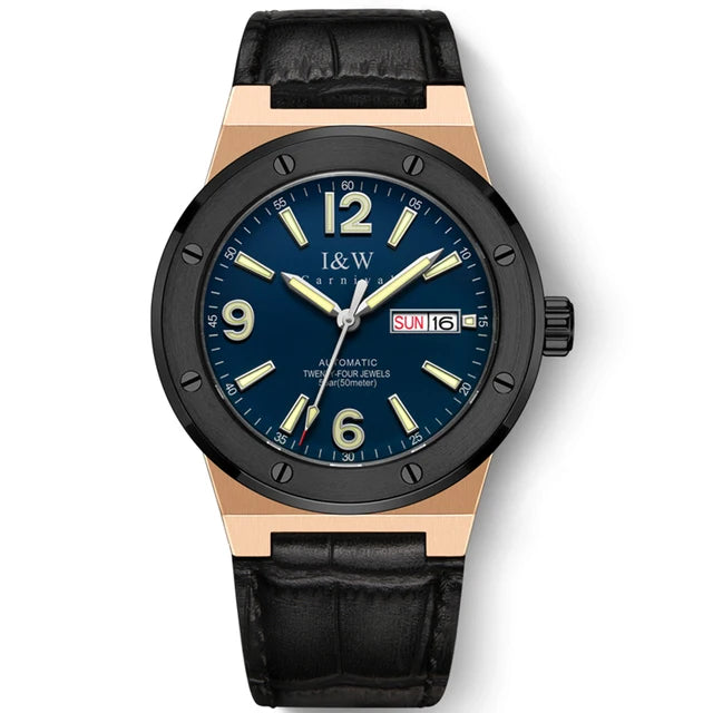 Relogio Masculino 2025 CARNIVAL Mechanical Watch For Men Brand Luxury Automatic Business Wrist Watch 50M Waterproof Reloj Hombre
