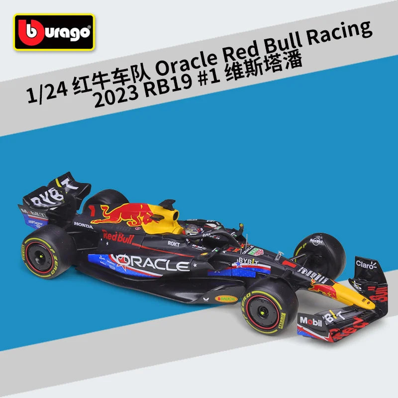 Bburago 1:24 MCL38 Monaco F1 Team MCL38 Mclaren 4# Lando Norris 81# Oscar Piastri Alloy Race Car Model Formula One Diecast Model
