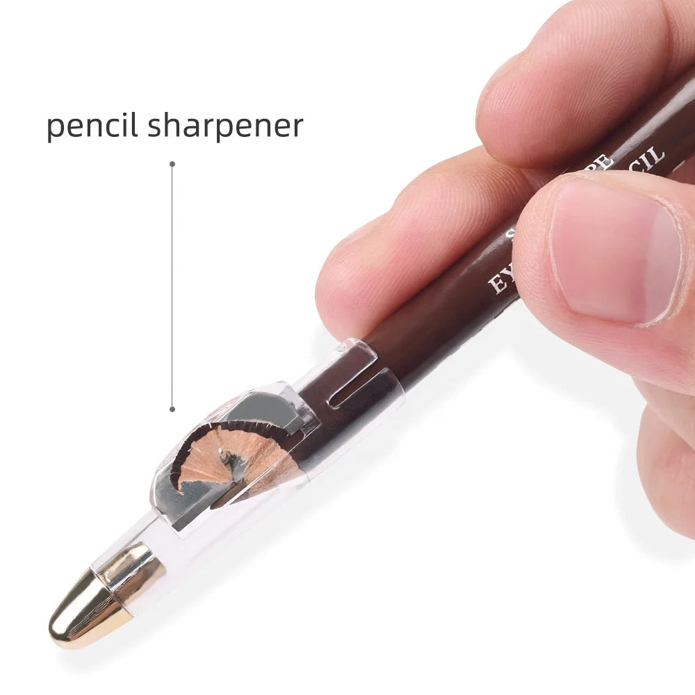 Eyebrow Pencil Cosmetics for Makeup Tint Waterproof Microblading Pen Long Lasting Waterproof Blonde Brown Eye Brow