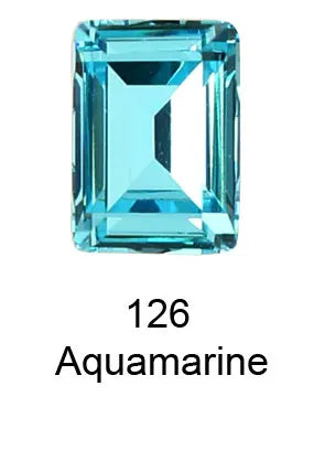 Pointback Fancy Stone Rectangle Crystal Rhinestones Decorations Nails Art AB Rhinestone For Clothes Needlework Nails DIY 3006