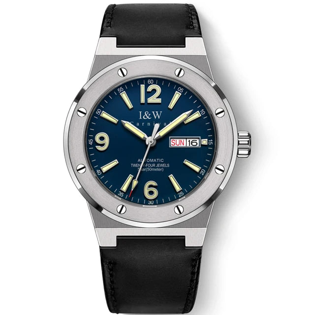 Relogio Masculino 2025 CARNIVAL Mechanical Watch For Men Brand Luxury Automatic Business Wrist Watch 50M Waterproof Reloj Hombre