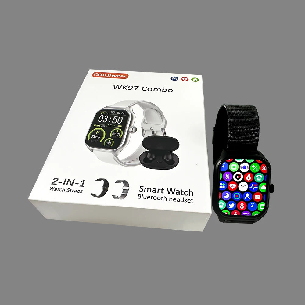 2026 New 2.02 Inch WK9 Max Combo Reloj Inteligente Wk97 Smart Watch for Women Series 9 PK Smartwatch T800ultra T900 Series9