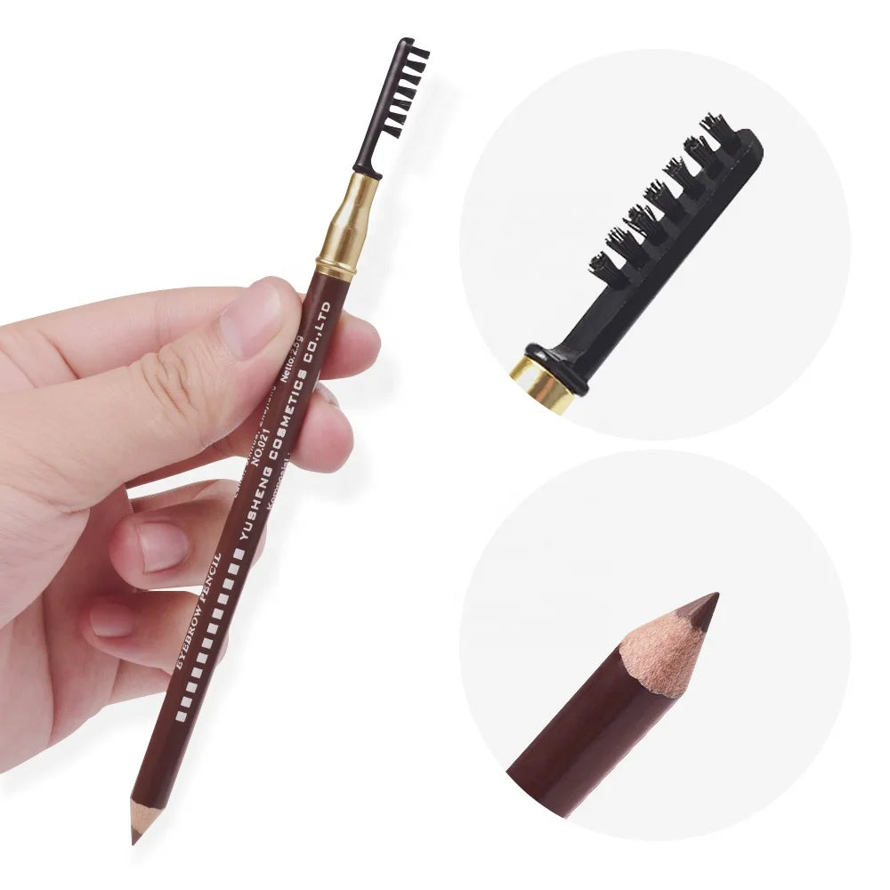 Eyebrow Pencil Cosmetics for Makeup Tint Waterproof Microblading Pen Long Lasting Waterproof Blonde Brown Eye Brow