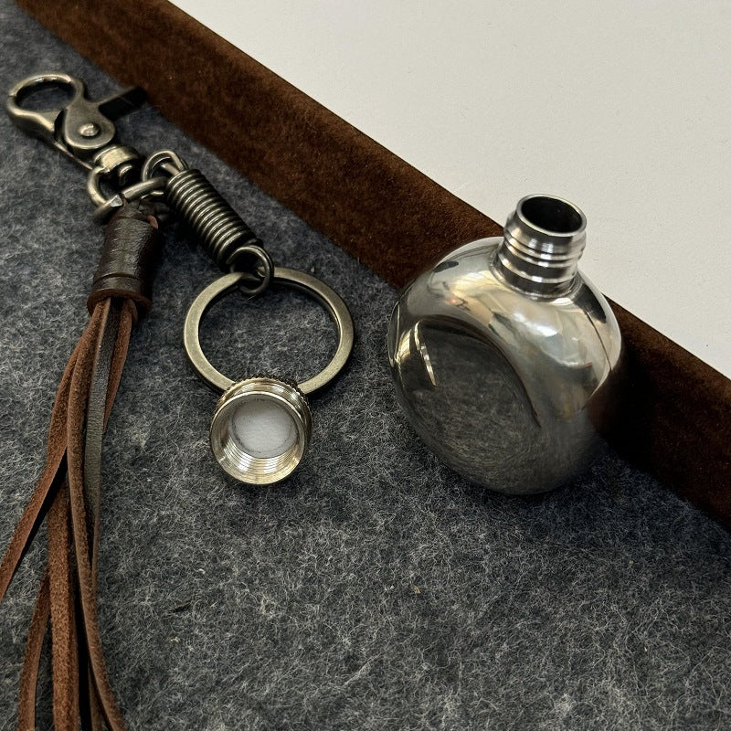 Ian worth cross-border woven rope portable ashtray keychain fashion bag pendant ornaments wholesale