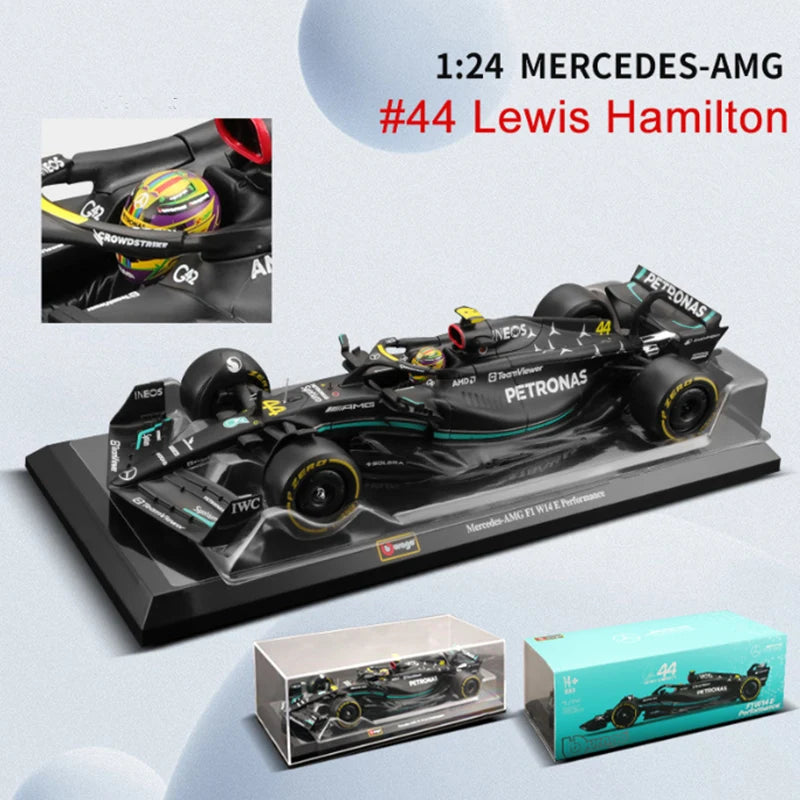Bburago 1:24 MCL38 Monaco F1 Team MCL38 Mclaren 4# Lando Norris 81# Oscar Piastri Alloy Race Car Model Formula One Diecast Model