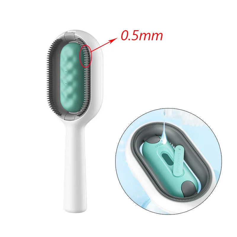 Clean Cat Dog Hair Removal Comb with Wipes Upgraded Pet Brush Katten Accessories Gatos Productos para mascotas Grooming Supplies