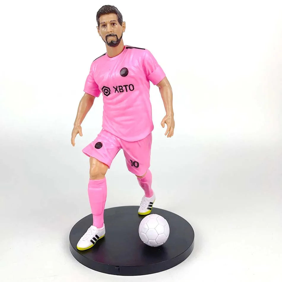 C.Ronaldo Messi Mbappe star of football figurines, fan supplies, and souvenirs for Real Madrid and Barcelona