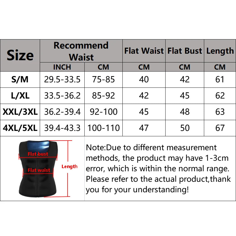 Men Gym Sportswear Sweating Clothing Weight Loss Fat Burner Fitness Sauna Sweat Suits Body Shaper Slimming Zipper Vest Shapewear