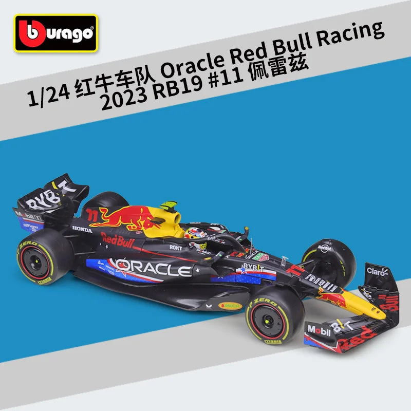 Bburago 1:24 MCL38 Monaco F1 Team MCL38 Mclaren 4# Lando Norris 81# Oscar Piastri Alloy Race Car Model Formula One Diecast Model