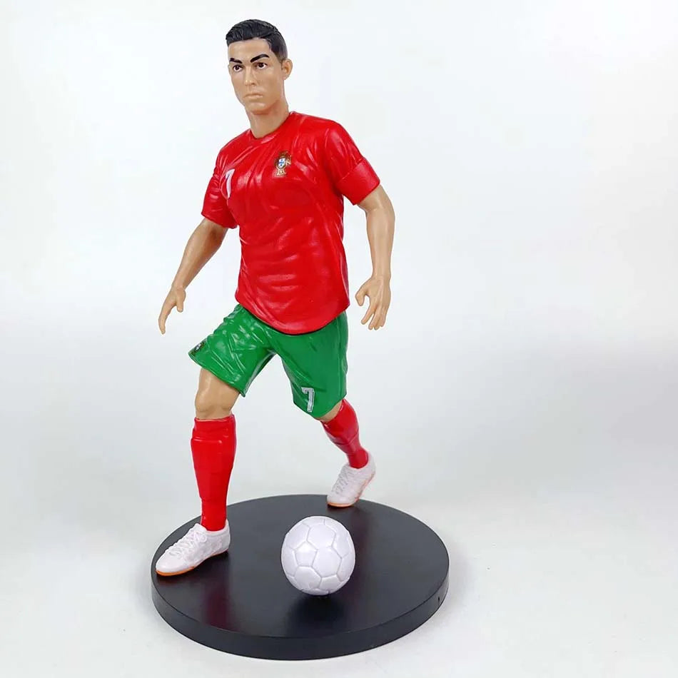 C.Ronaldo Messi Mbappe star of football figurines, fan supplies, and souvenirs for Real Madrid and Barcelona