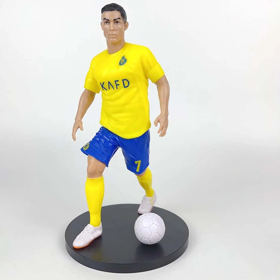 C.Ronaldo Messi Mbappe star of football figurines, fan supplies, and souvenirs for Real Madrid and Barcelona
