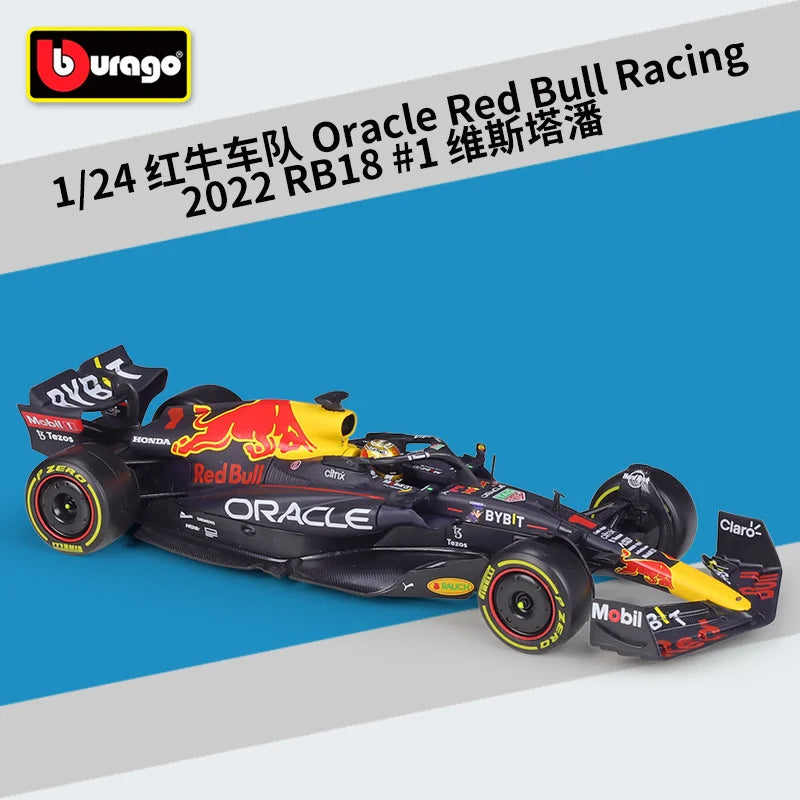 Bburago 1:24 MCL38 Monaco F1 Team MCL38 Mclaren 4# Lando Norris 81# Oscar Piastri Alloy Race Car Model Formula One Diecast Model