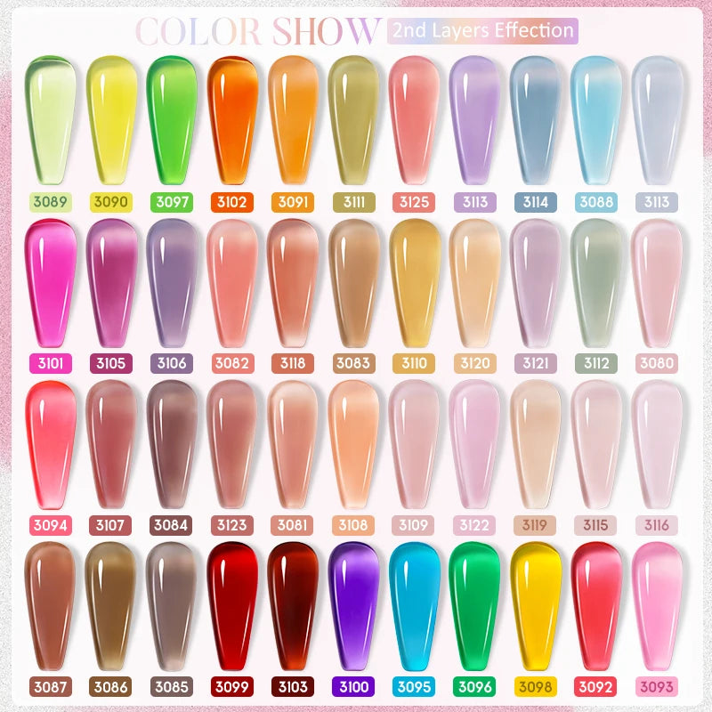 NailCO 15ml Gel Nail Polish Hema TPO Free Nail Art Translucent Vernis Semi Permanent UV Gel Manicure Gel Polish Nail Productos