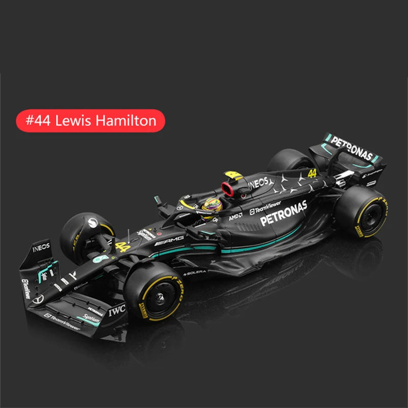 Bburago 1:24 MCL38 Monaco F1 Team MCL38 Mclaren 4# Lando Norris 81# Oscar Piastri Alloy Race Car Model Formula One Diecast Model