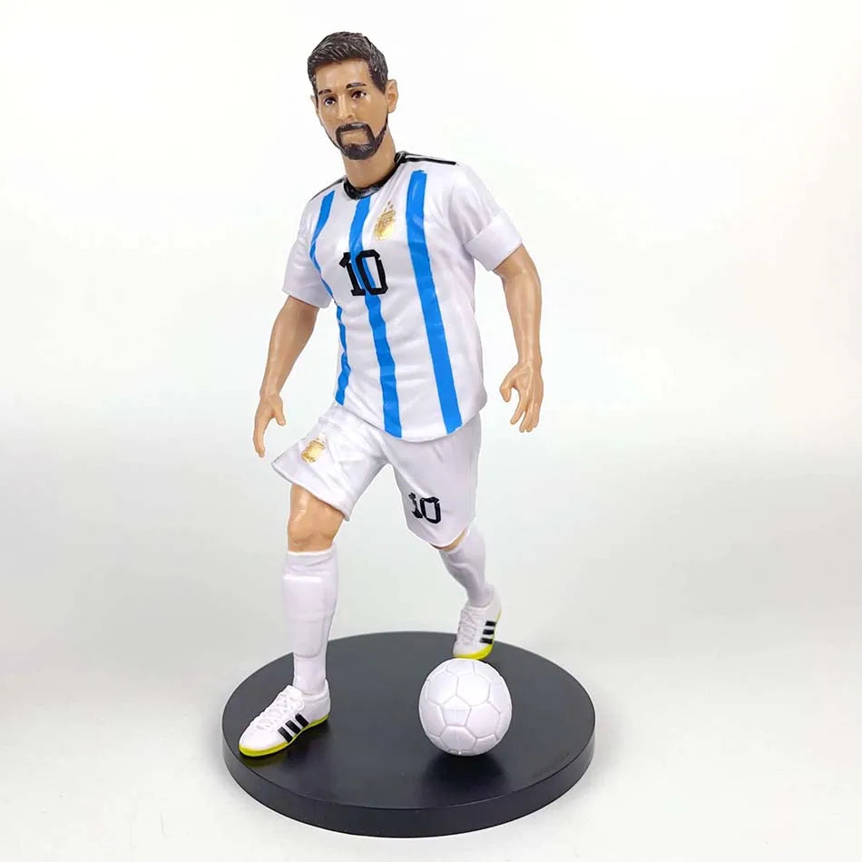 C.Ronaldo Messi Mbappe star of football figurines, fan supplies, and souvenirs for Real Madrid and Barcelona